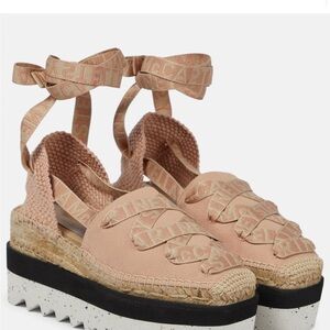 STELLA MCCARTNEY Gaia platform espadrilles